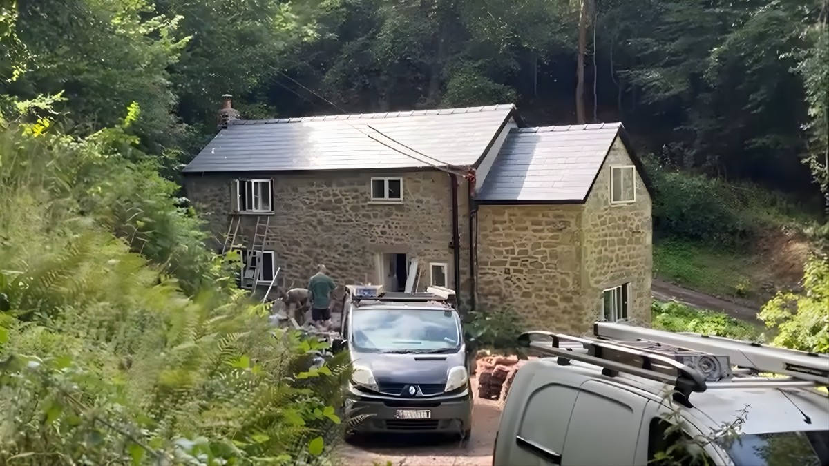 Wales Cottage waterproofing and dehumidification