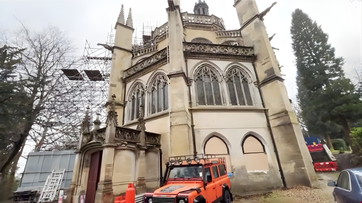 Saint Michael's Abbey Grade I Listed crypt project