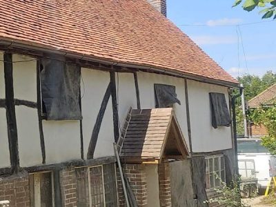 Fibre-reinforced Super insulating Lime Plaster